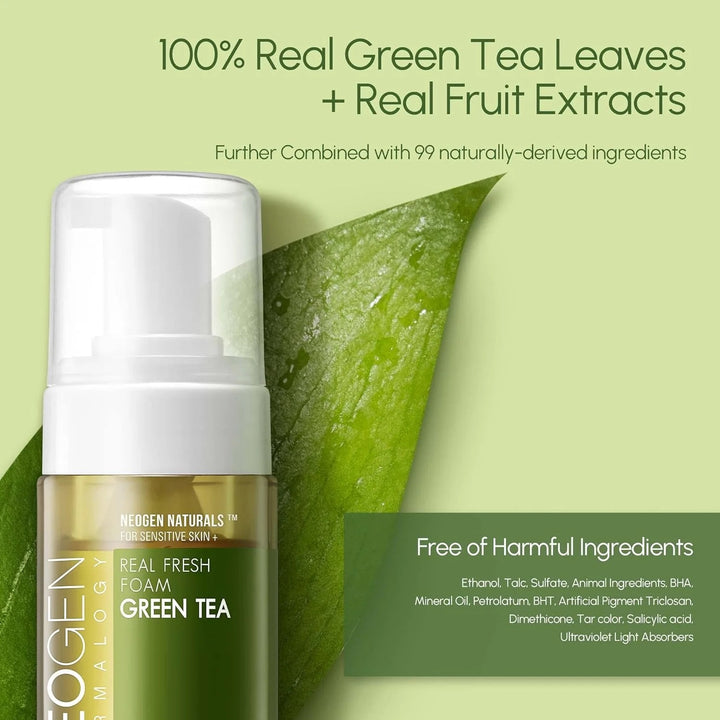 Neogen Dermalogy Green Tea Real Fresh Foam Cleanser