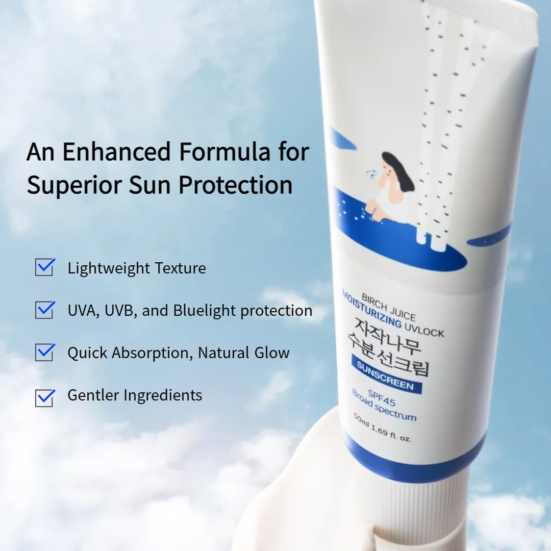 Round Lab Birch Juice Moisturizing Sunscreen SPF50+