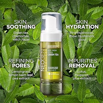 Neogen Dermalogy Green Tea Real Fresh Foam Cleanser
