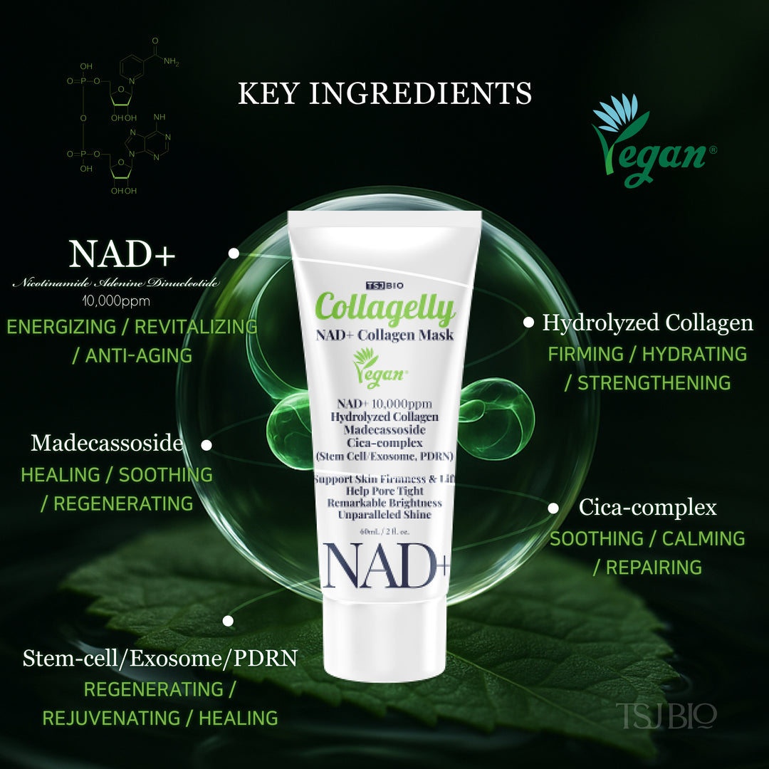 COMING SOON!  NAD+ Collagelly Vegan Peel-off Mask Pack