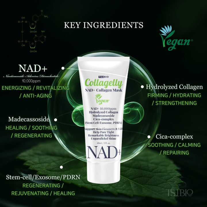 COMING SOON!  NAD+ Collagelly Vegan Peel-off Mask Pack