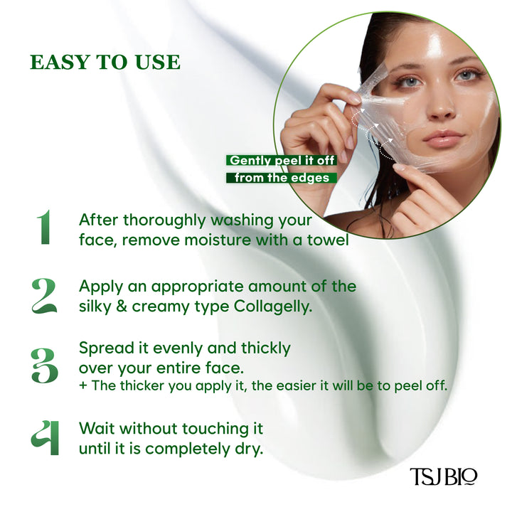 COMING SOON!  NAD+ Collagelly Vegan Peel-off Mask Pack