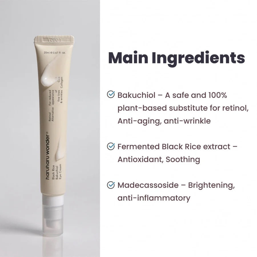 Black Rice Bakuchiol Eye Cream - 0.67 fl. oz.