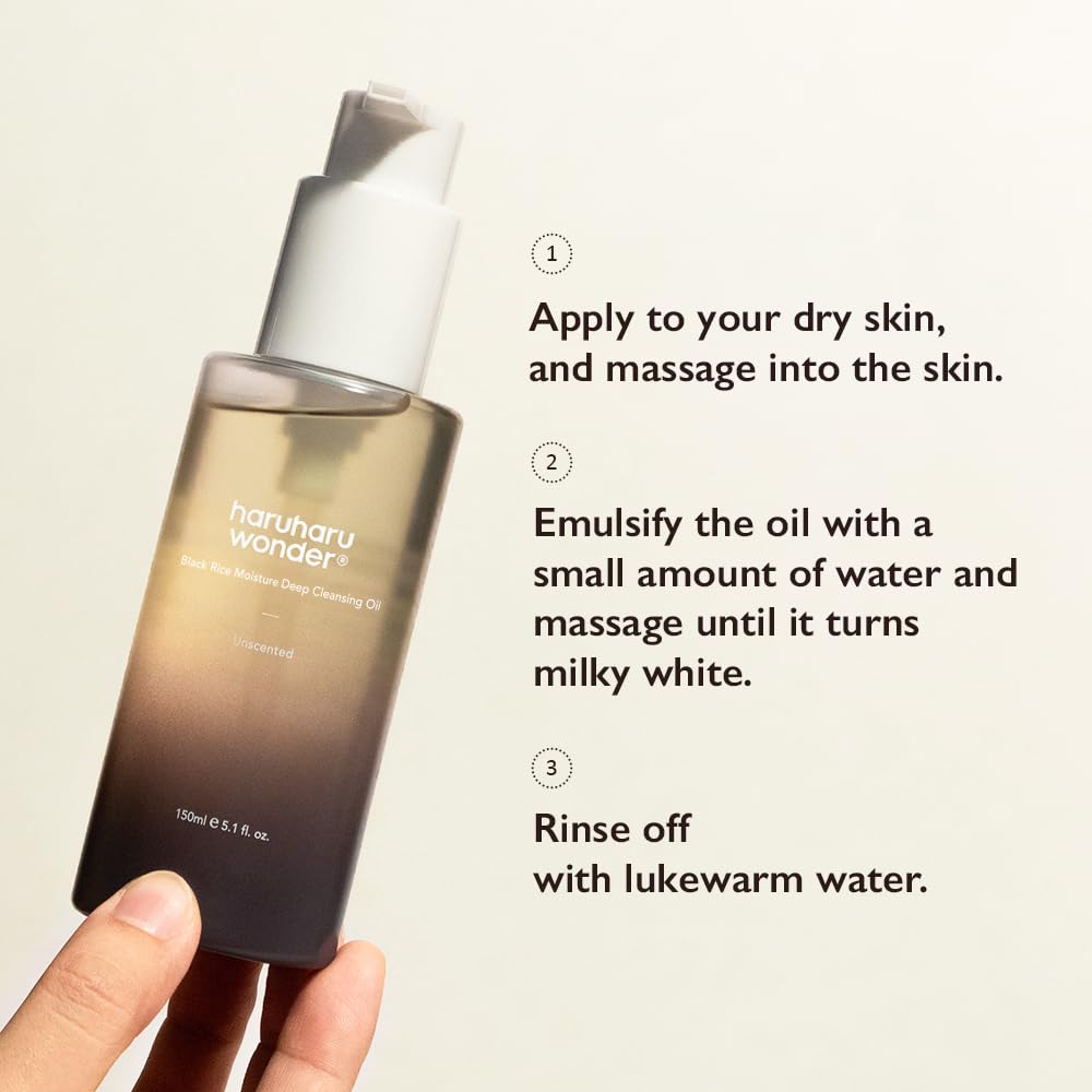 Black Rice Moisture Deep Cleansing Oil - 5 Fl. Oz.