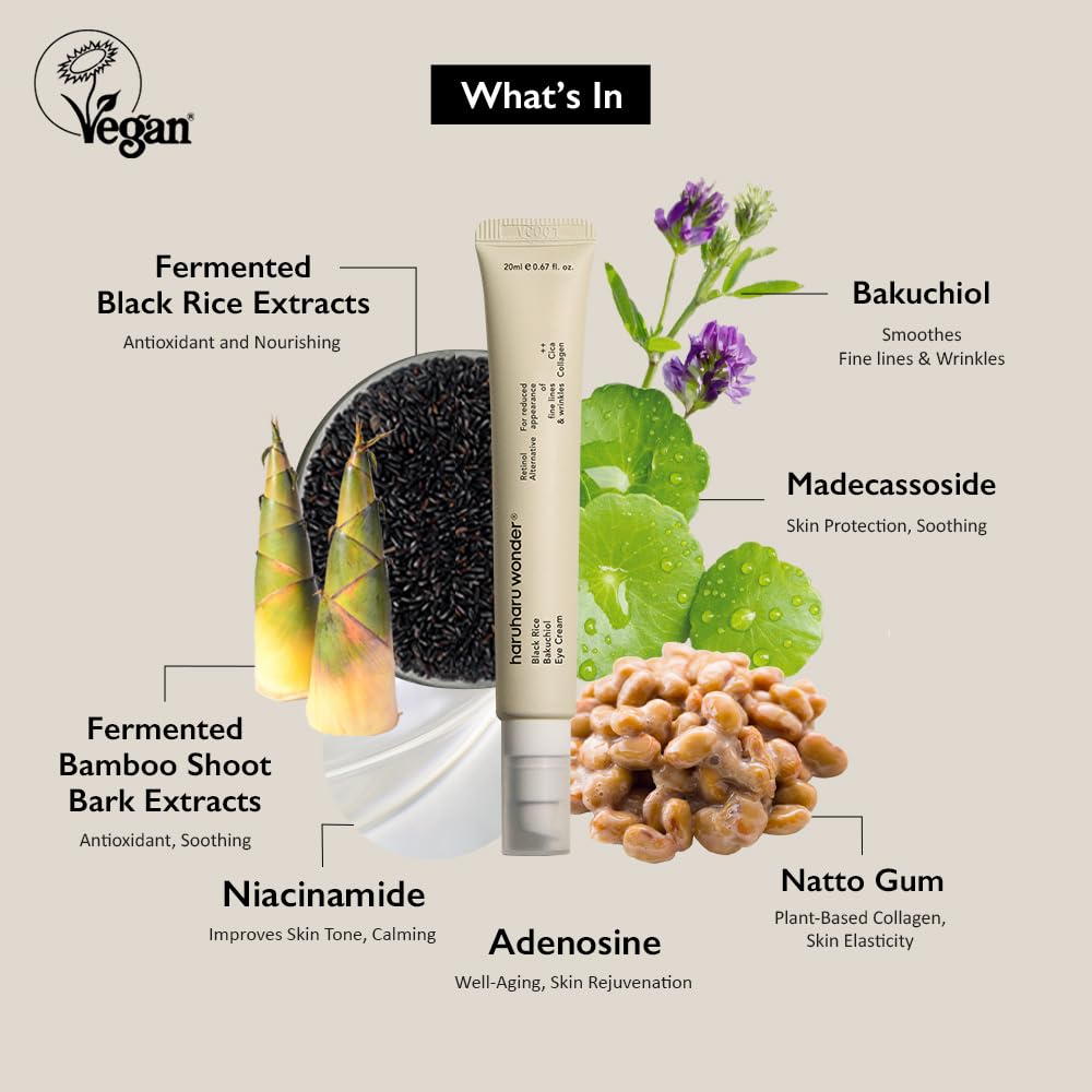 Black Rice Bakuchiol Eye Cream - 0.67 fl. oz.